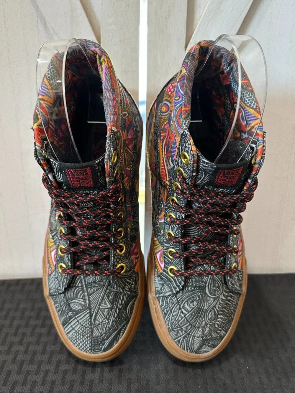 Vans x Zio Ziegler Sk8-Hi Reissue OTW Gallery Sneakers Women’s 7 Men’s 5.5